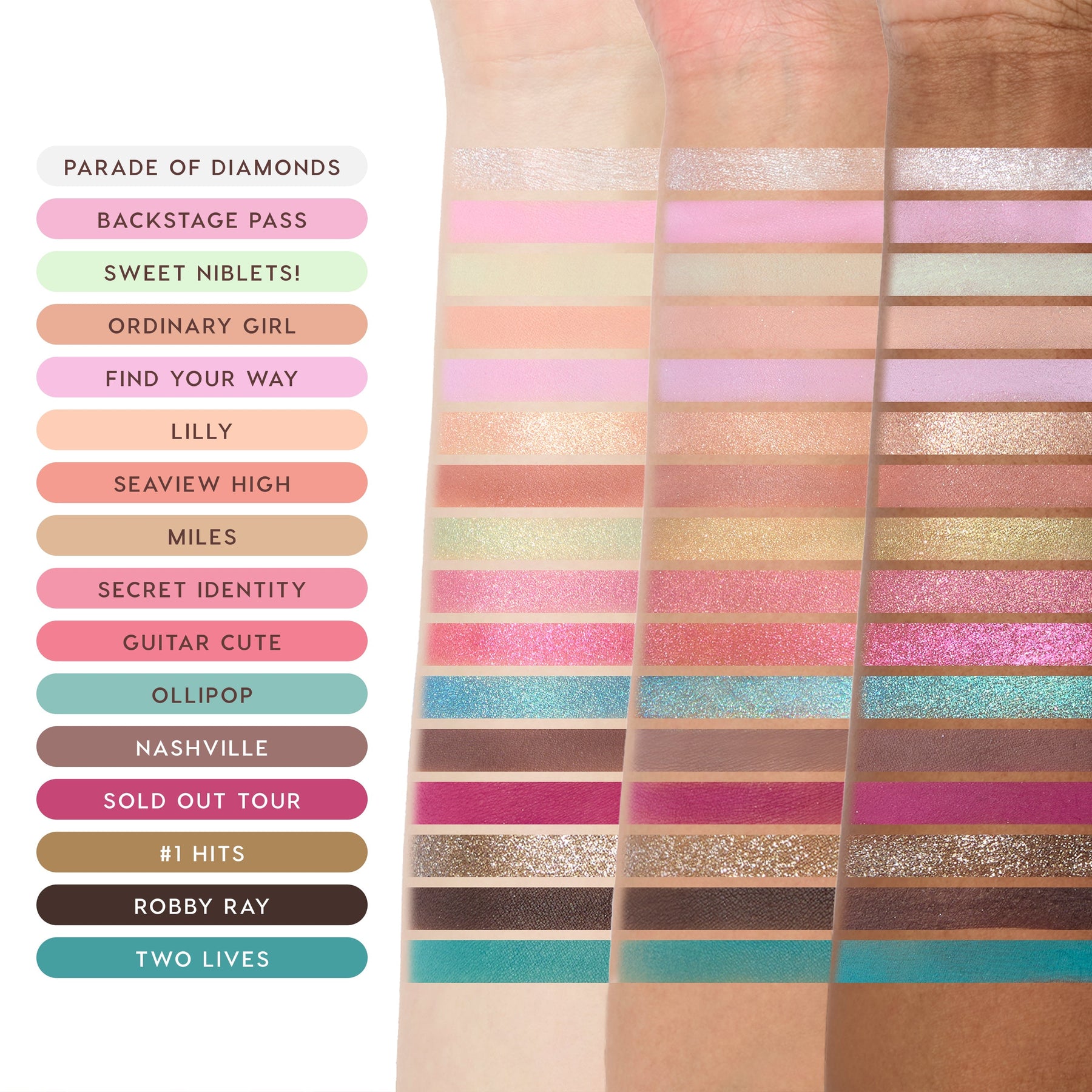 Hannah Montana X ColourPop Collection - Weekend Pair